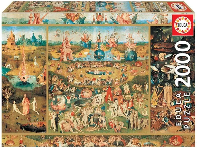 PUZZLE 2000 EL JARDÍN DE LAS DELICIAS