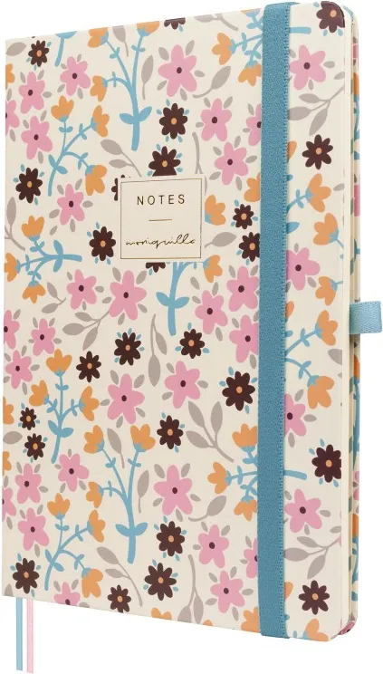 CUADERNO MONIQUILLA T.DURA A5 LISO AZUL