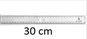 REGLA DFH TRIPLE DECÍMETRO 30CM