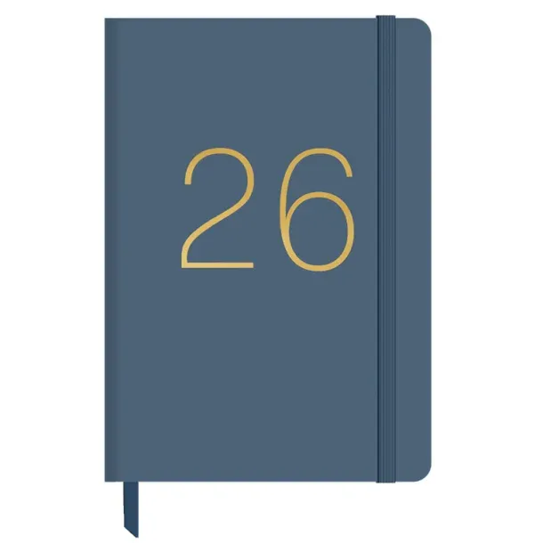 AGENDA ANUAL 2026 CAMPUS PU PLAIN A5 SEM VISTA AZUL
