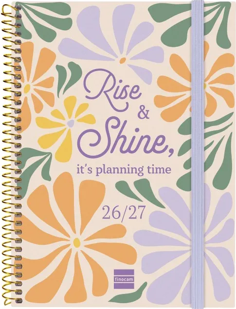 AGENDA FINOCAM SECUNDARIA 1/4 SVH SHINE 26-27