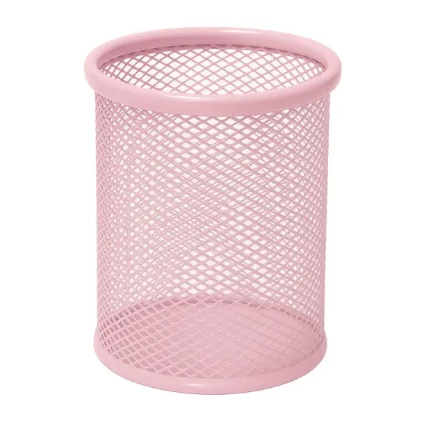 CUBILETE PLUS 190 METAL ROSA PASTEL