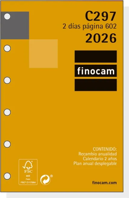 RECAMBIO FINOCAM C297 602 73X114 2DP 2026