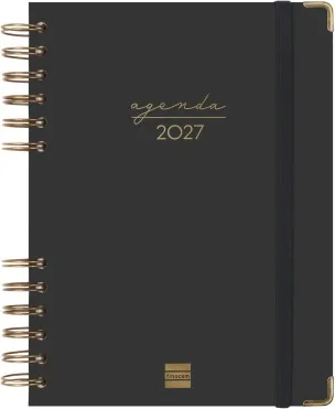 AGENDA ALMA E10  155X212 1DP 2027 NEGRO