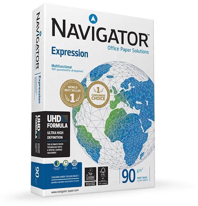 Papel Multifunción Navigator A4 90gr 500H