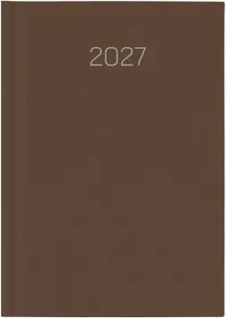AGENDA DEUSTO D07 1DP 1/4 PREMIUM C28-MARRON 2027