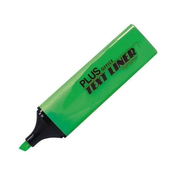 ROTULADOR FLUORESC. PLUS TEXT LINER VERDE