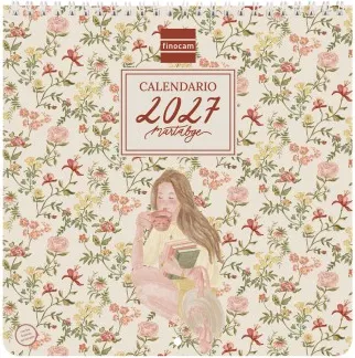 CALENDARIO PARED ART 21X21 MARTABGE 2027