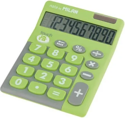 CALCULADORA 10 DIG.TOUCH DUO VERDE