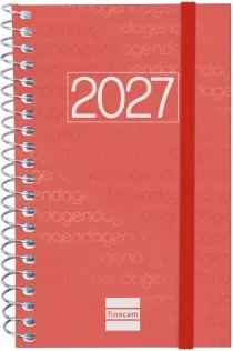 AGENDA YEAR E3 79X127 SV 2027 ROJO