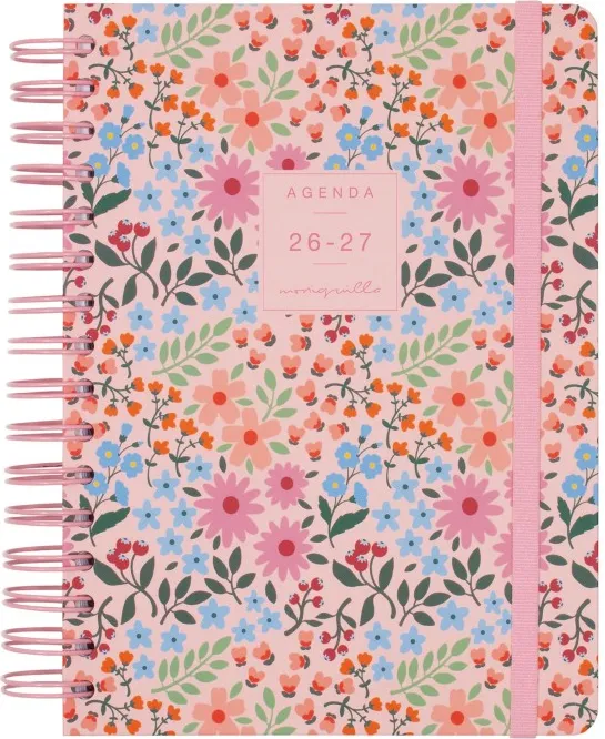 AGENDA MONIQUILLA E10 1DP 26-27 ROSA