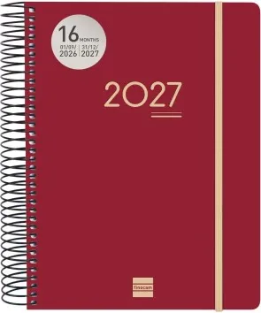 AGENDA FINOCAM IKON BURDEOS E10 1DP 26-27