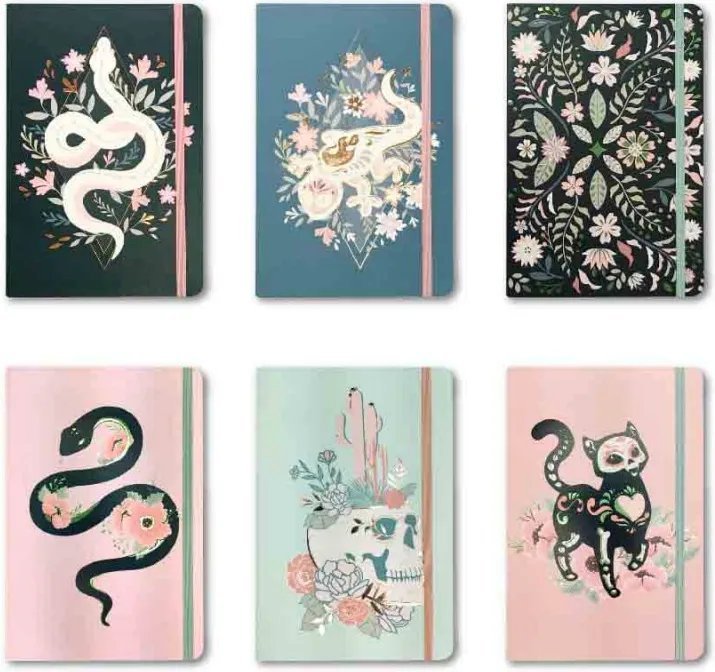 LIBRETA DIDEX A5 CUADRÍCULA PUNTOS 96H BITTER SWEET