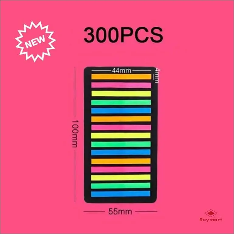 SEÑALIZADOR ACETATO 300 NOTAS