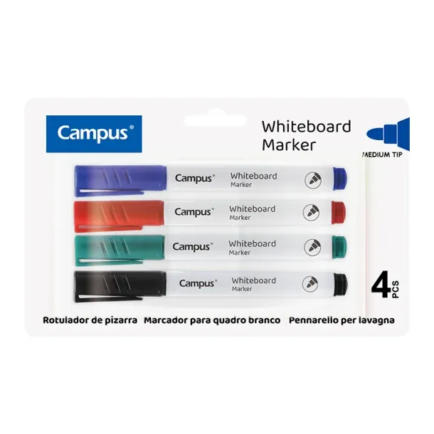 ROTULADOR PIZARRA CAMPUS 4 COLORES