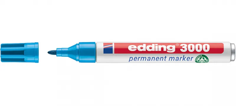 ROTULADOR EDDING 3000 AZUL CLARO