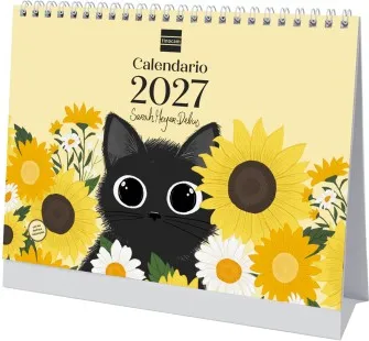 CALENDARIO SOBREMESA ART 210X150 2027 SARAH MEYER