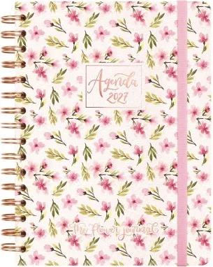 AGENDA THE FLOWER JOURNAL E10 S.VISTA 2027 ROSA