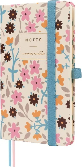 CUADERNO MONIQUILLA T.DURA 9X15 LISO AZUL