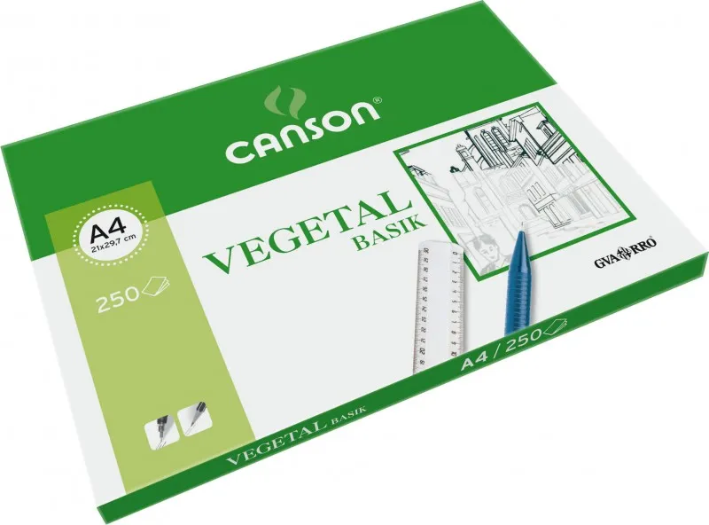 LÁMINAS VEGETAL CANSON A4
