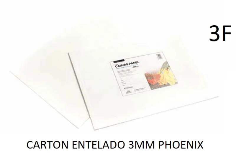 CARTÓN ENTELADO PHOENIX 3F 27X22CM