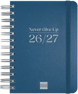 AGENDA FINOCAM COSMO 1/8 1DP AZUL 26-27