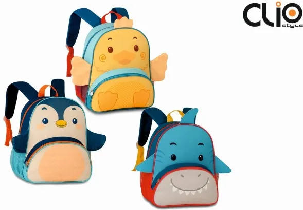 MOCHILA CLIO INFANTIL AQUATICOS  33X27XX11,5