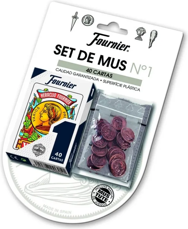 SET BARAJA MUS Nº1 (40 CARTAS) FOURNIER