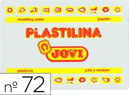 Plastilinas unicolor Jovi Nº72  350gr