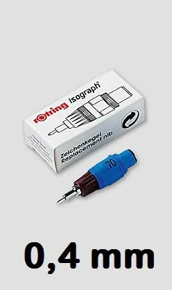 Recambio Puntera ROTRING Isograph 0,4