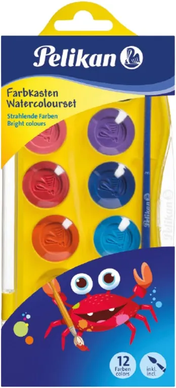 ACUARELA PELIKAN JUNIOR 12 COLORES