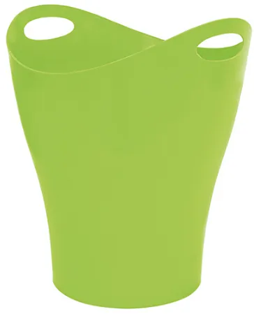 PAPELERA Plus PLASTICO OVAL VERDE