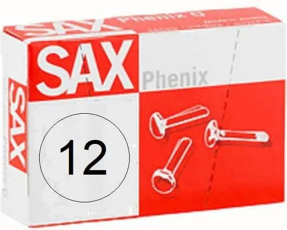 ENCUADERNADORES SAX Nº12  70mm