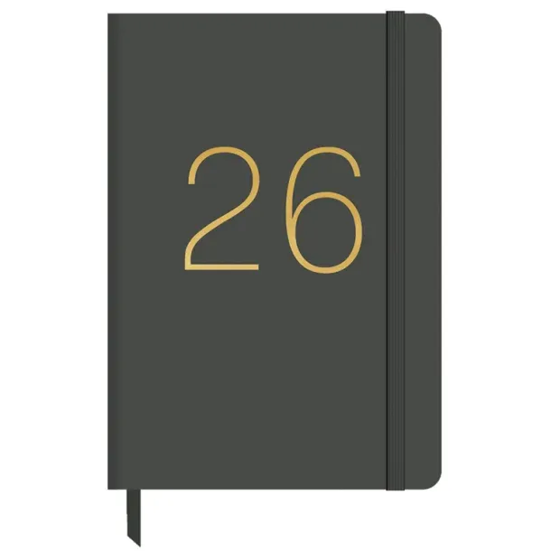 AGENDA ANUAL 2026 CAMPUS PU PLAIN A6 SEM VISTA GRIS
