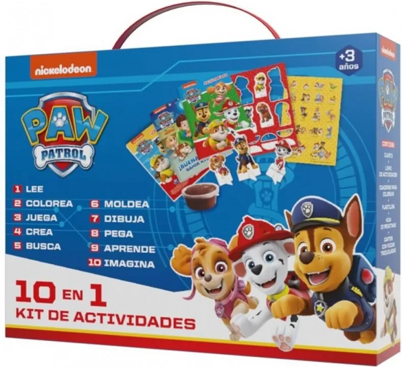 JUEGOS LETRAS Y NUMEROS PAW PATROL
