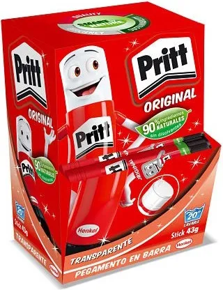 Barras Pegamento Pritt Grande 43gr