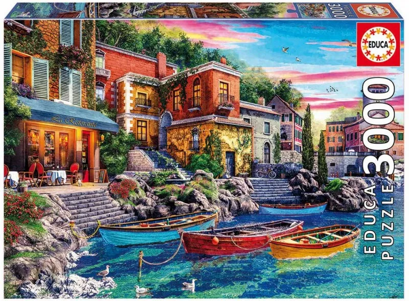 PUZZLE 3000 PUESTA DE SOL EN COMO