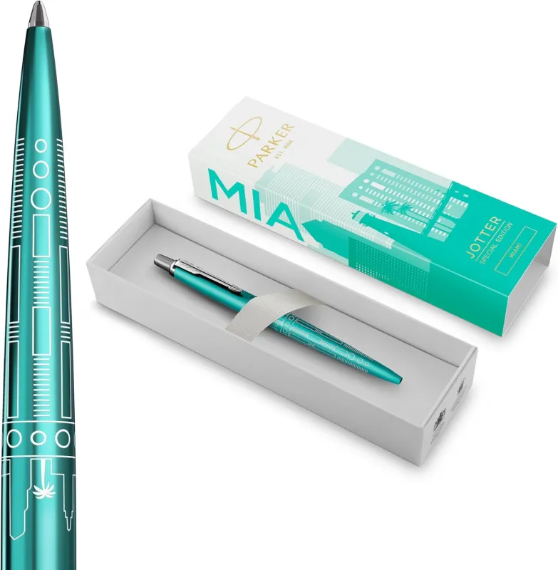 BOLIGRAFO PARKER JOTTER MIAMI TURQUESA