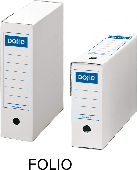 ARCHIVO DEFINITIVO DOHE FOLIO (caja 50 unid)