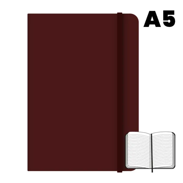 LIBRETA CAMPUS A5 96H 75G HORIZONTAL MARRÓN
