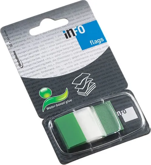 BANDERITA INFO VERDE