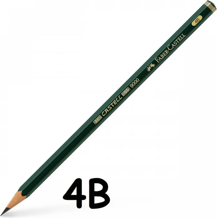 LAPIZ Faber Castell 9000- 4B