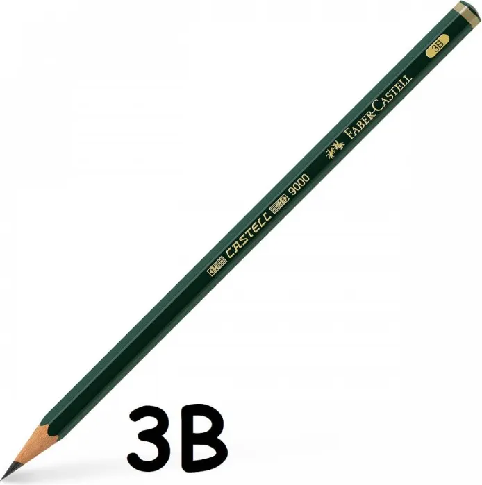 LAPIZ Faber Castell 9000- 3B