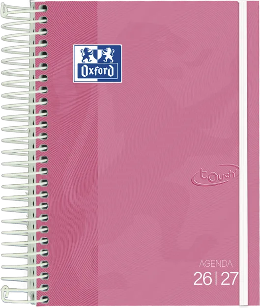 AGENDA ESCOLAR TOUCH TAPA EXTRADURA 8º DÍA PÁGINA 26-27