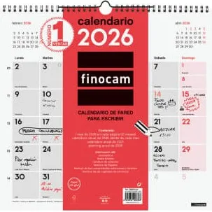 CALENDARIO PARED ESCRIBIR L 340x320 2026