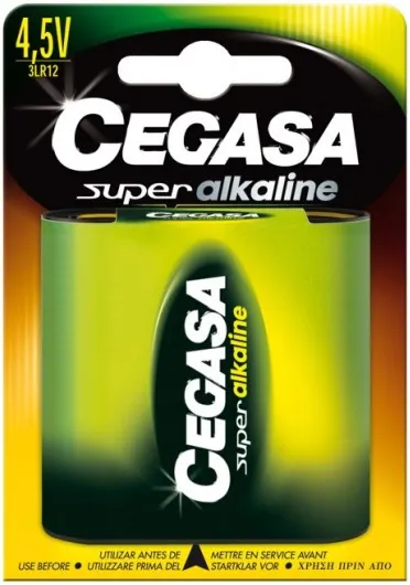 PILAS CEGASA PETACA 4,5V 3LR12