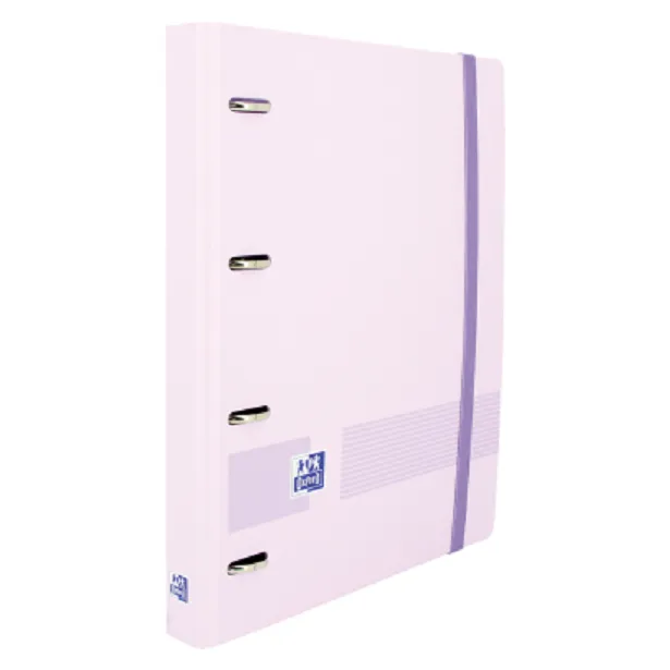 CARPEBLOC A4 OXFORD LIVE &amp; GO MALVA PASTEL