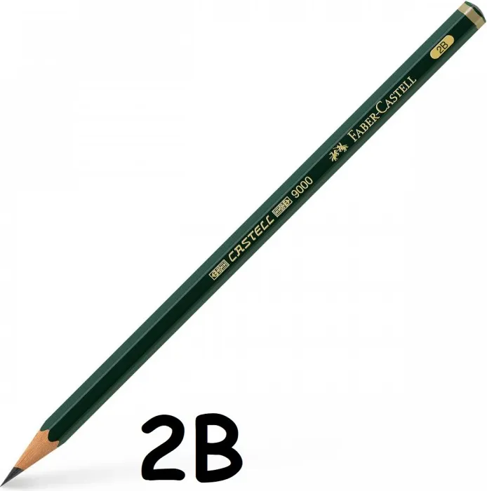 LAPIZ Faber Castell 9000- 2B