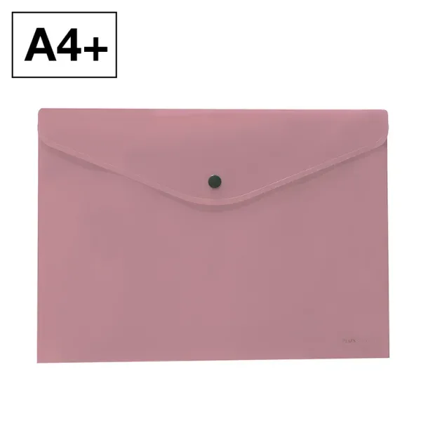 SOBRE BROCHE PP A4 ROSA