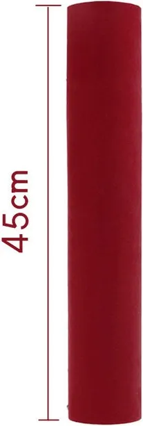 ROLLO TERCIOPELO ADHESIVO BURDEOS 0,45x1,5M
